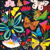 Mudpuppy Butterflies Illuminated 500 Piece Glow in the Dark Family Puzzle from Mudpuppy - 20" x 20" Glow in the Dark Puzzle, Perfect Family Activity, Ages 8+ Mudpuppy