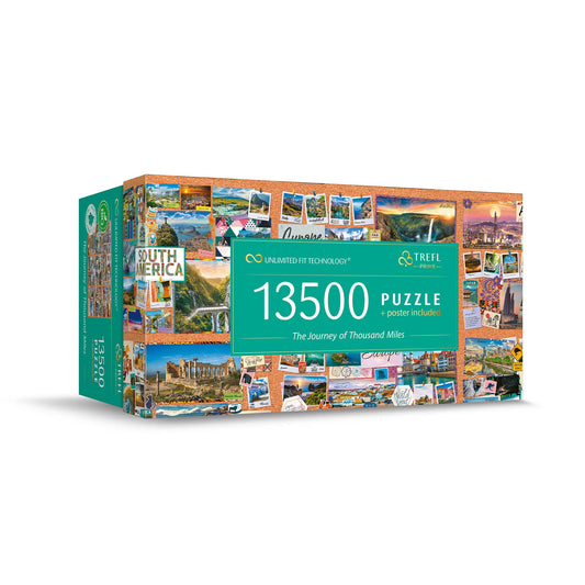 Trefl Prime 13500 Piece Puzzle - The Journey of a Thousand Miles