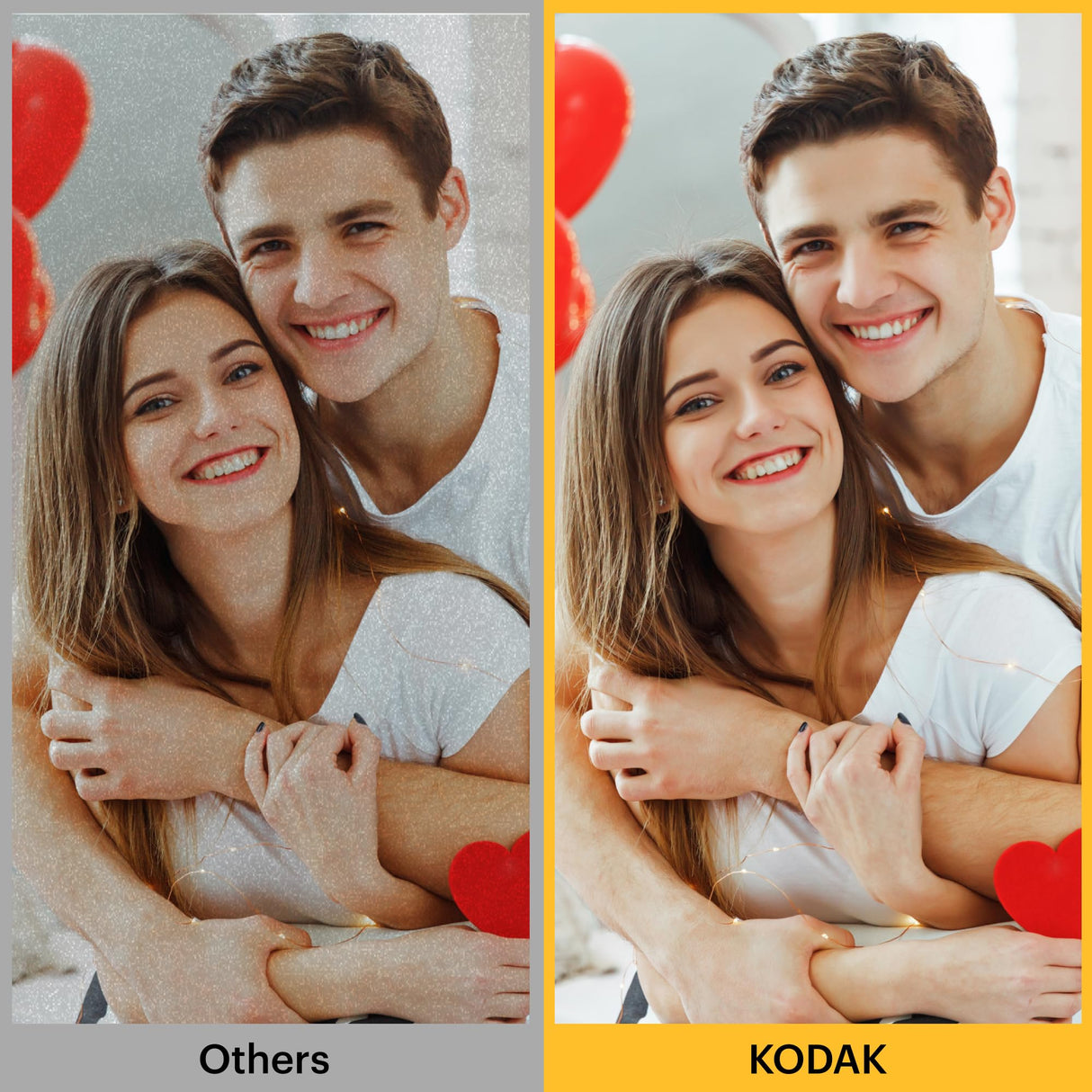 KODAK Mini 2 Retro 4PASS Portable Photo Printer (2.1x3.4 inches) Initial 8 Sheets + 60 Sheets Bundle, White KODAK