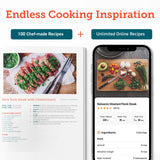 COSORI 12-in-1 Air Fryer 5.8QT, Toast, Bake, Nutrition Facts for 100+ In-App Recipes, AdaptIQ Tech Fast Cook, for Main & Side Dishes, Snacks, Leftovers, Detachable Square Basket, Dishwasher Safe COSORI