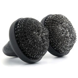 Yukon Glory™ Premium BBQ Grill Brush Easy Grip Double Pad Stainless Steel Cleaner for Gas and Charcoal Grill- Safe for Ceramic, Steel, Cast Iron Grill Grate- Grilling Gifts Yukon Glory