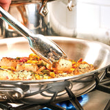 All-Clad Specialty Stainless Steel Kitchen Gadgets Serving Tongs Kitchen Tools, Kitchen Hacks Silver All-Clad