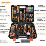 SOLUDE Tool Set,148-Piece Home Repair Tool Kit for Men Women College Students,Household Basic Hand Tool Sets with Case for Home Maintenance & DIY Projects SOLUDE