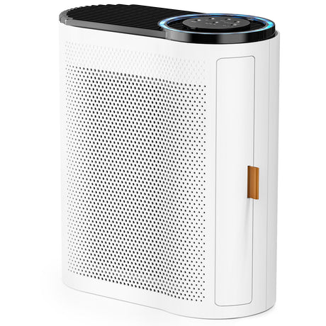 AROEVE Air Purifiers for Home Large Room Up to 1095 Sq.Ft Coverage with Air Quality Sensors Impressive Filter Layer with Auto Function for Home, Bedroom, MK04- White(Available for California) AROEVE