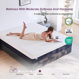 KOPEECHO Queen Mattress, 10 Inch Gel Memory Foam Mattresses, Medium Firm for Cool Sleeping, Pressure Relief, Easily Replaceable,CertiPUR-US Certified Colchón in a Box KOPEECHO