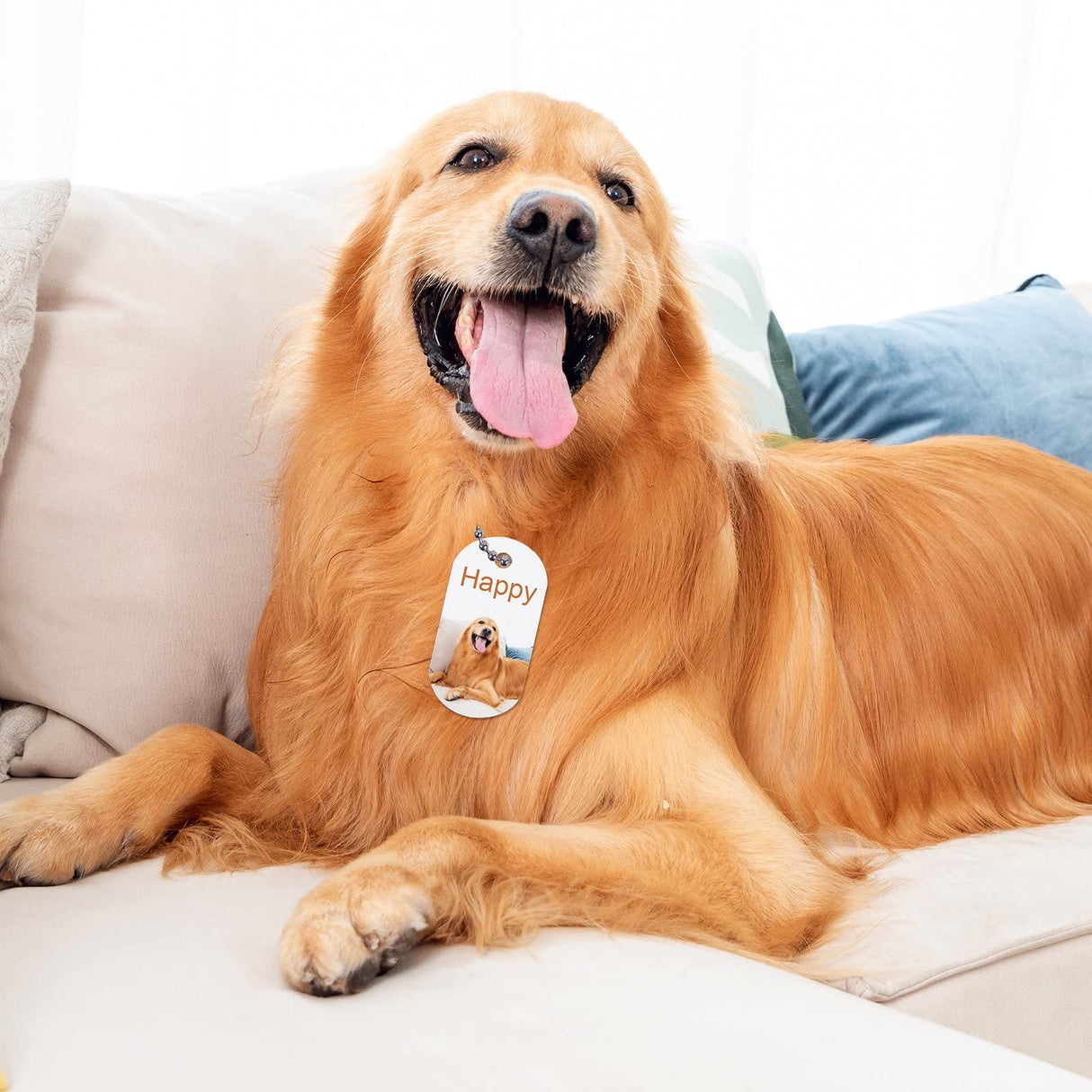 45pcs Sublimation Blank Dog Tag Aluminum White Sublimation Stamping Tag Pendants Double Sided Blank Stamping Metal Tags, Personalized Pets Tags Oval GEKIXUTP