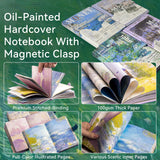 PANZIYU Charming Oil Painting DIY Journal Kit, Scrapbook Kit for Girls Ages 8-14,Journaling Art Crafts for Women, Scrapbooking Supplies，Stationary Set for Teens - The Cabbage Patch PANZIYU