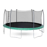 Skywalker Trampolines 17ft x 15ft Oval Trampoline with Enclosure – Green Skywalker Trampolines