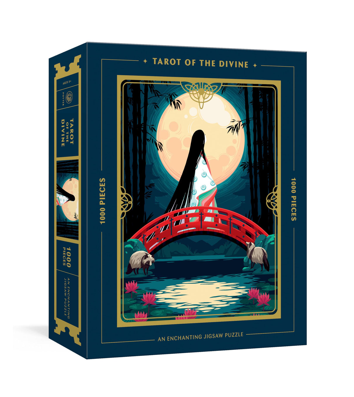 Tarot of the Divine Puzzle: An Enchanting 1000-Piece Jigsaw Puzzle WoodArtSupply