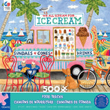 Ceaco - Food Trucks - Ice Cream Truck II - 500 Piece Jigsaw Puzzle Ceaco
