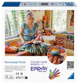 Ravensburger Color Your World Series: Magnificent Mandalas 500 Piece Jigsaw Puzzle for Adults - 80694 - Handcrafted Tooling, Made in Germany, Every Piece Fits Together Perfectly Ravensburger