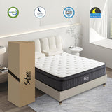 sofree bedding Queen Size 10 Inch Memory Foam Hybrid Mattress, Pocket Spring in a Box for Motion Isolation, Strong Edge Support, Pressure Relief, Medium Firm, CertiPUR-US sofree bedding