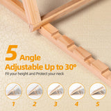 Pulchra 1500PCS Wooden Jigsaw Puzzle Board with Adjustable Bracket Portable Puzzle Table | Puzzle Organizer Boards Storage Accessories for Adults Pulchra