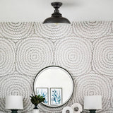 SAMTEEN 12-Inch Farmhouse Semi Flush Mount Ceiling Light Black 1-Light Industrial Barn Ceiling Light Matte Black Hallway Light Fixtures Ceiling for Bedroom Kitchen Foyer Loft SAMTEEN