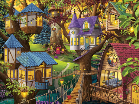 Ravensburger Twilight in The Treetops 1500 Piece Jigsaw Puzzle for Adults - 12001009 - Handcrafted Tooling, Made in Germany, Every Piece Fits Together Perfectly Ravensburger