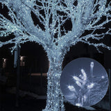 LJLNION 300 LED String Lights Outdoor Indoor, Extra Long 98.5FT Super Bright Christmas Lights, 8 Lighting Modes, Plug in Waterproof Fairy Lights for Holiday Wedding Party Bedroom Decorations ( White) LJLNION