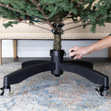 [Universal Rolling Christmas Tree Stand] - Adjustable to Fit Fake Trees Up to 9 Feet Tall | Tree Keeper TreeKeeper