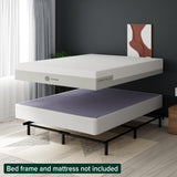 ZINUS Edgar 8 Inch Bamboo Box Spring, Mattress Foundation, Sturdy Bamboo Structure, Low Profile, Easy Assembly, King Zinus