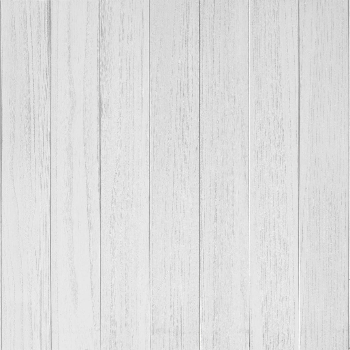 Brosisincorp Peel & Stick Wood Wall Panels - Real Paulownia Wood Shiplap Boards for Accent Walls, DIY Easy to Install - (12.4 Sq Ft, 10Pcs - 5" Wide, White Smoke) Brosisincorp
