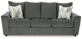 Signature Design by Ashley Stairatt Casual Sofa with Flared Arms, Gray Signature Design by Ashley