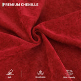 GarveeHome 89" Futon Sofa Bed, Convertible Sleeper Sofa with Adjustable Backrest & Armrest, Modern Futon Couch Bed, Loveseat Sleeper for Living Room Bedroom Apartments, Red GarveeHome