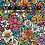 Floral Designs: Coloring book Majosta