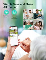 Osoeri Bird Feeder with Camera, Smart Bird Feeder Camera with 1080P HD AI Identify, Metal Bird Feeder Auto Capture Bird Videos & Motion Detection, Ideal Gift for Bird Lovers Osoeri