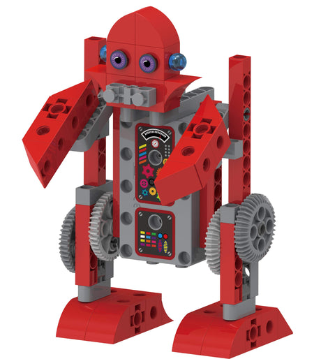 Thames & Kosmos Kids First Robot Factory: Wacky, Misfit, Rogue Robots STEM Experiment Kit | Hands-on Model Building for Young Engineers | Build 8 Motorized Robots | Play & Learn with Storybook Manual Thames & Kosmos