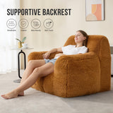 Hobestluk Bean Bag Chair Giant Bean Bag Chairs for Adults, Bean Bag Sofa Chair with Armrests, Oversize Beanbag Couch Comfy Chair for Bedroom, Living Room, Dorm and Office Hobestluk