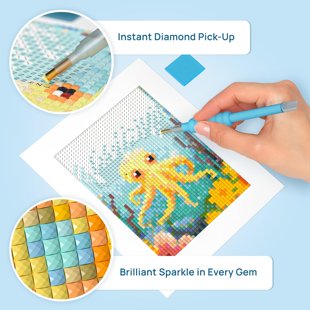 LuwoArte 15 Pack Diamond Painting Kits for Adults – Beach, Summer Vibes & The Sea Breeze – Full Drill DIY Paint Gem Art for Adults – Brilliant 5D Diamond Painting Kit – Relaxing Craft for Wall Décor LuwoArte