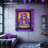 BYGFHLYW 5D Flower Diamond Art Kits for Adults, Skull Diamond Painting for Adults Beginner, DIY Full Drill Diamond Dot Gem Painting for Home Wall Decor 12x16inch BYGFHLYW