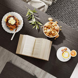 ODK 55 Inch Bar Table, Bar Height Pub Table, Counter Height Bar Table, Rectangular High Top Kitchen & Dining Counter Tables with Sturdy Legs & Easy-to-Clean Top, Indoor use, Black ODK