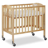 Dream On Me 3-in-1 Folding Portable Crib, Natural, Large Dream On Me