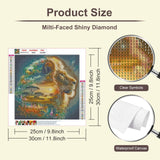 Anuver Lion Diamond Painting Kits for Adults, 5D DIY Diamond Art Kits for Beginners, Full Drill Diamond Painting Kits for Home Wall Decor, 12x12 Inch Anuver