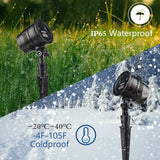 Christmas Lights Projector Outdoor, Waterproof Christmas Laser Lights with Remote Control for Outdoor Outside Christmas Decorations Farmhouse Christmas Decor Feibao