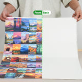 ALL4JIG Puzzle Saver – 24-Pack Puzzle Glue Sheets for 1000-3000 Pieces, Self-Adhesive Sticker Sheets, Easy to Preserve & Frame Jigsaw Puzzles ALL4JIG