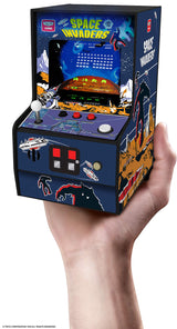 My Arcade Space Invaders Micro Player: Mini Arcade Machine Video Game, Fully Playable, 6.75" Collectible Premium Edition My Arcade