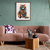 Jigfoxy Wooden Puzzle for Adult, Unique Animal Shape Wood Jigsaw Puzzles Gifts for Adults, Challenging Jigsaw Puzzle（L-16.5 * 13.2in-300Pcs） Jigfoxy