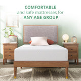 Dyonery Twin Mattress - 8 Inch Green Tea Memory Foam Mattress- Twin Mattress in a Box - CertiPUR-US Certified Fiberglass Free Mattress - Cooling Gel Layer - Medium Firm - 75" x 38" Dyonery