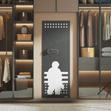 VEVOR 10-12 Gun Safe, Long Gun Cabinet for Rifles and Pistols, Quick Access Rifle Safe with 4 Pistol Pockets and 3 Adjustable Racks, Large Digital Cabinet with Key and Password Lock VEVOR