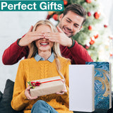 Honoson 12 Pcs Sublimation Journal Blank Gift Include 4 Pcs A6 Sublimation Notebooks Blank 200 Pages and 8 Sublimation Pens Gift for Christmas Office school Supplies Party Favor 6.9x3.9'' Honoson