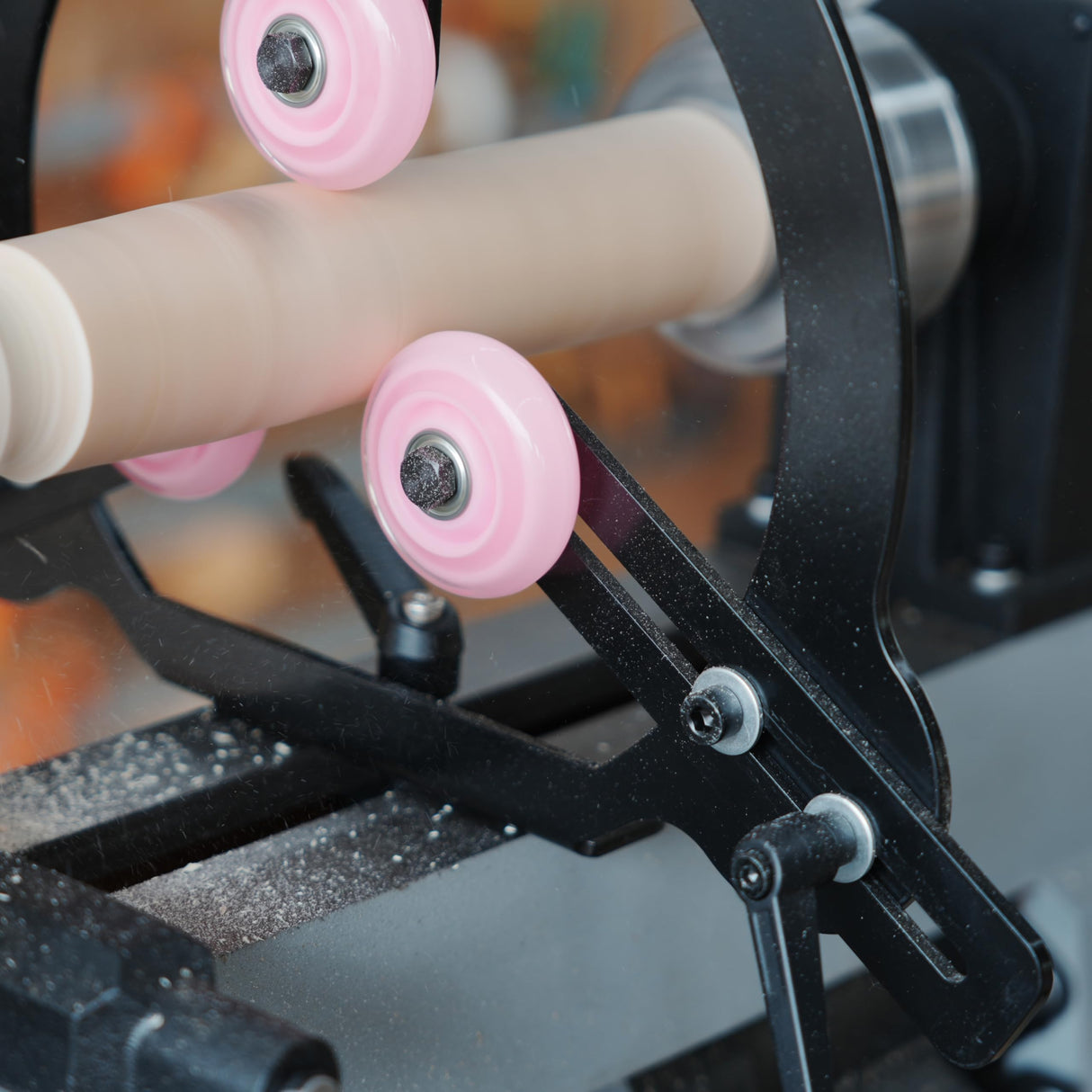 BMWOOD MC-FS8 Woodturning Steady Rest for 10inch and 12inch Swing Size Lathe for Spindle Woodturning. BMWOOD