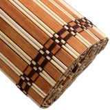 Red Lantern Burnt Bamboo Cordless Window Shade - Two-tone Honey, 24" Wide Red Lantern