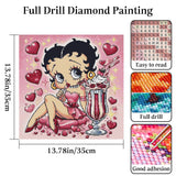 JAKI Diamond Art Painting Kits for Adults,5D DIY Cartoon Diamond Art for Adults,Full Drill Diamond Art Kits for Gift Home Wall Decor(14x14inch) JAKI