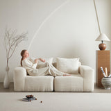 Swbvs Futon Sofa Bed, Sectional Small Couch, Sleeper Sofa, Loveseat, Modern Futon Couch, Sofa Cama, Couches for Living Room, Bedroom, Beige Swbvs