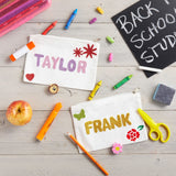 Juvale 12-Pack Bulk Blank Canvas Zipper Pouch Set, 8x6 Canvas Pencil Pouch with Zipper for Cosmetic & DIY Crafts, Pens, Markers, Scissors, Makeup Brushes, Lip Gloss, Hair Clips Juvale