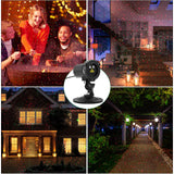 HERHOTER Christmas Laser Lights Outdoor,Red and Green Moving Outdoor Laser Light, Waterproof Garden House Decoration Laser Christmas Lights HERHOTER