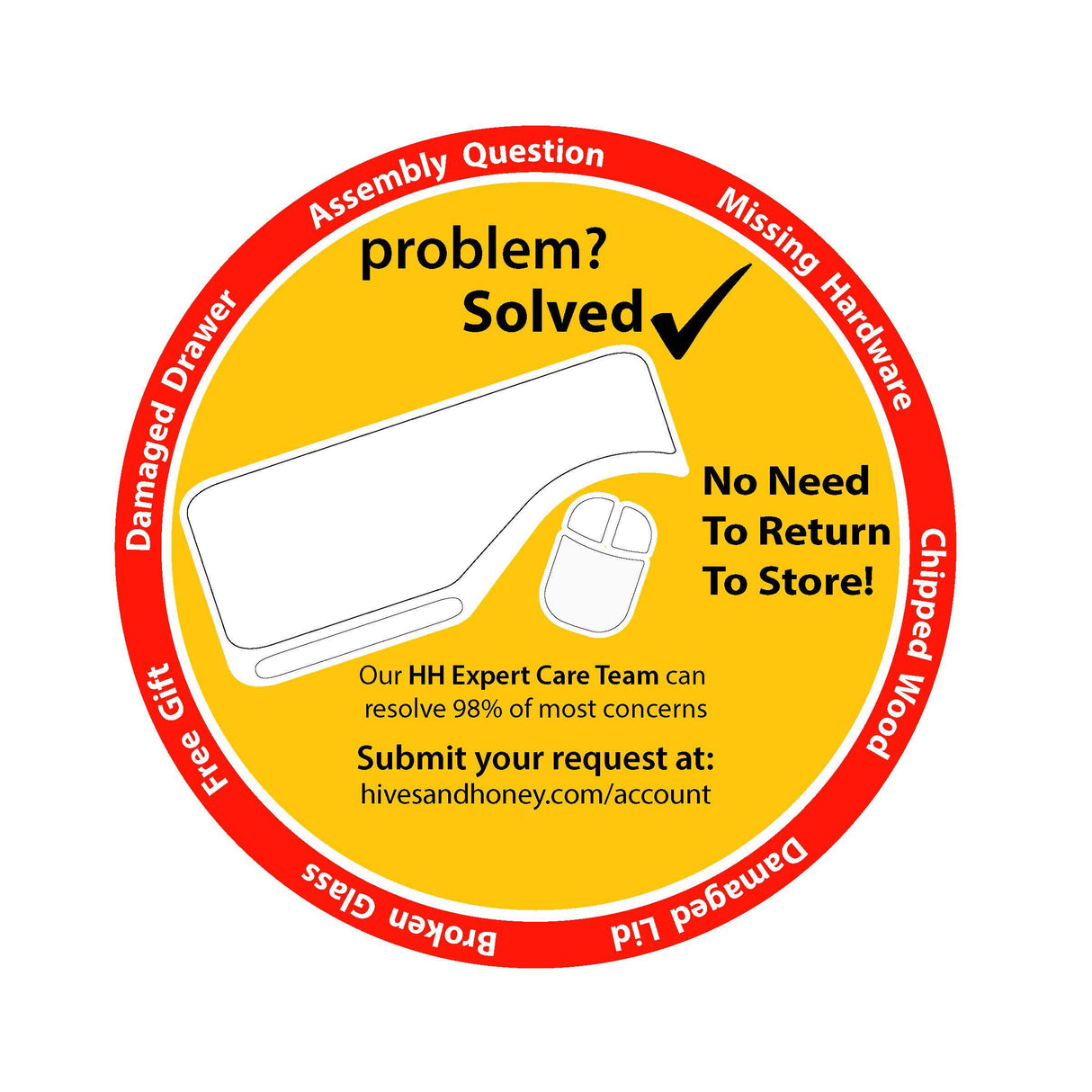 Hives and Honey Ainsley Vanity Desk Dressing Table with USB and Outlet - Turquoise Hives and Honey