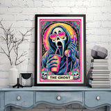 DIYDECORFUN Halloween Ghost Diamond Art Painting Kits for Adults Beginner The Ghost Diamond Art On Canvas,DIY 5D Full Round Drills Skull Painting with Diamonds Gem Art Crafts for Home Decor 12x16 in DIYDECORFUN