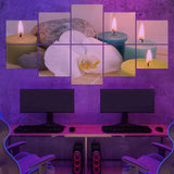 PZWKJOILPQ 10 Pack Art Acoustic Panels My bathroom Self-Adhesive Soundproof Panels Sound Panels Noise Canceling Wall Panels for Home Studio 80""x40"" PZWKJOILPQ